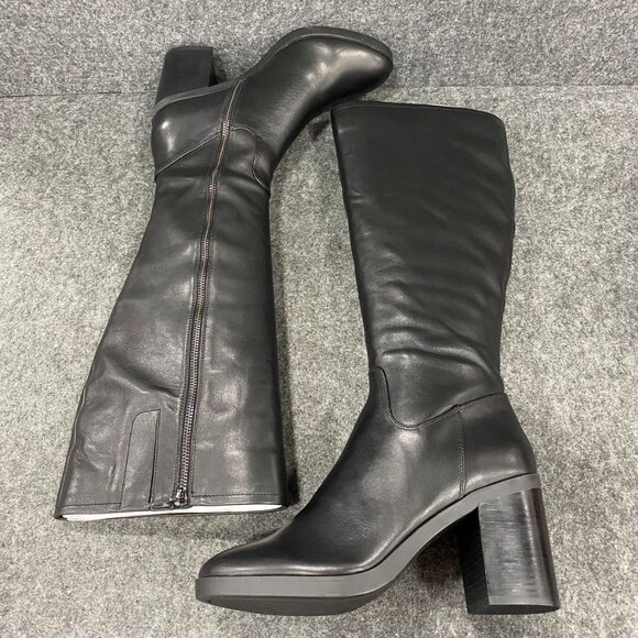 KENNETH COLE Veronica Knee High Block Heel Boots - Picture 6 of 7
